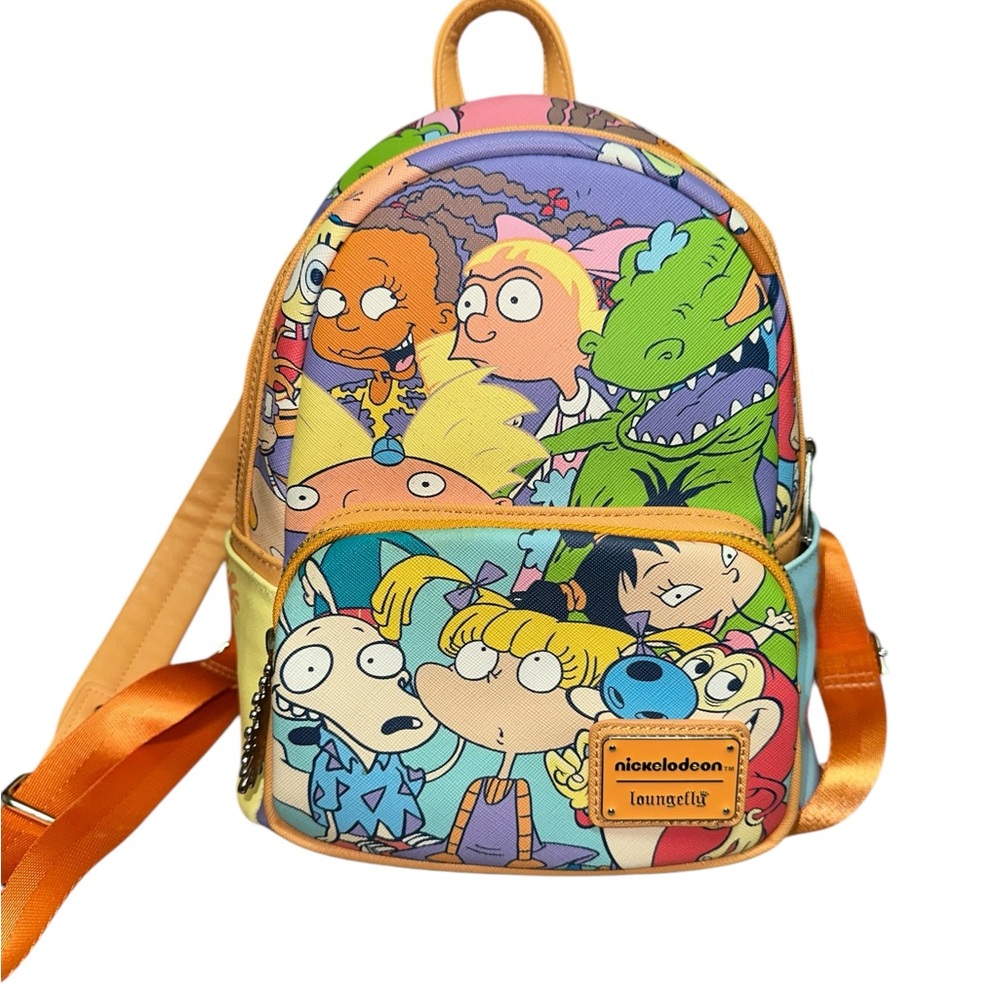 Nickelodeon Cartoon Backpack - Multicolor🧡